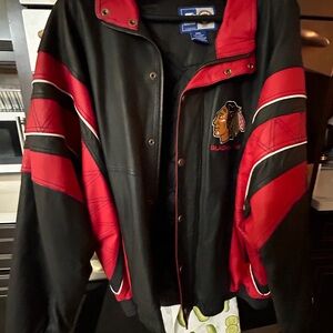 Vintage STARTER Black and Red Bomber Jacket. 30 plus years old amazing condition
